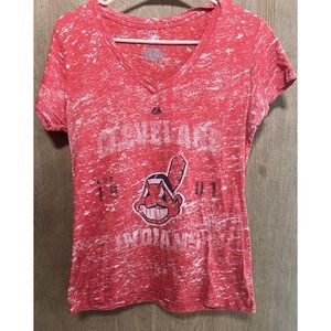 cleveland indians womans tshirt